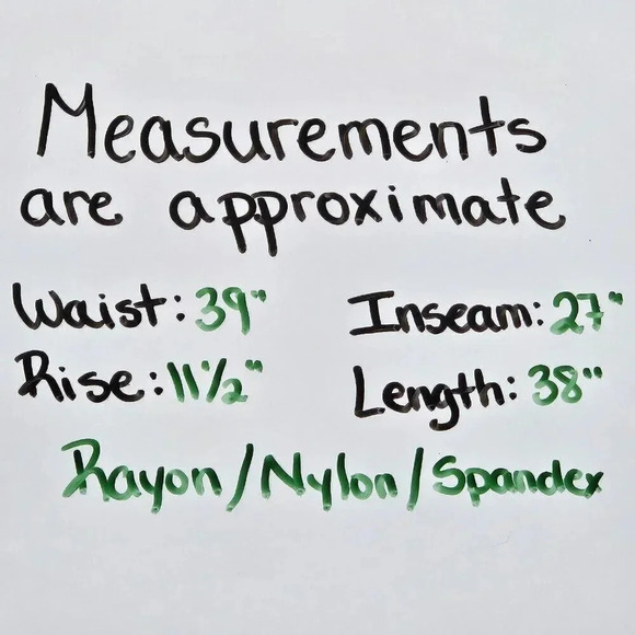 Violets & Roses Tinsley Slim Straight Tan Knit Pull-On Elastic Pants Size 16w - Picture 6 of 9